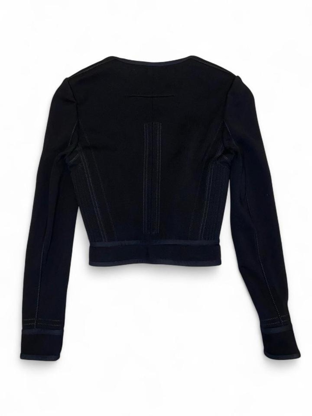 Givenchy Black Corset Lace Up Bandage Top - Picture 6 of 10